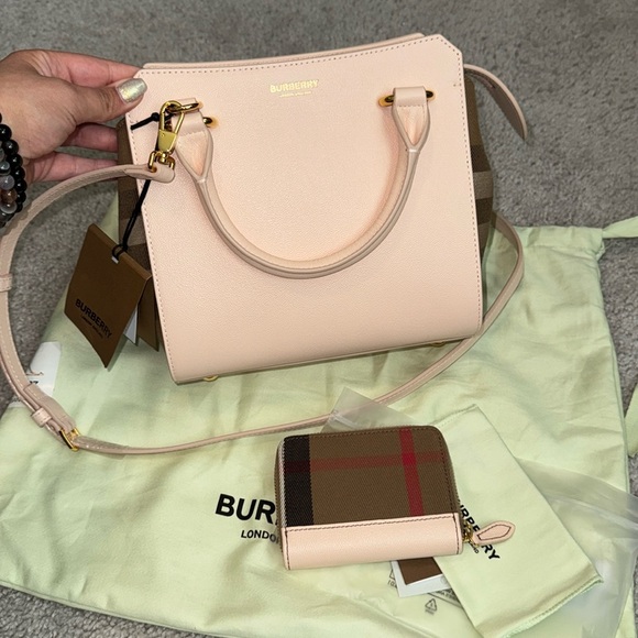 Burberry Pale Cameo Banwell Bag Bundle! - Picture 1 of 6